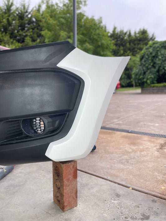 Front bumper caps Ford Ranger px2