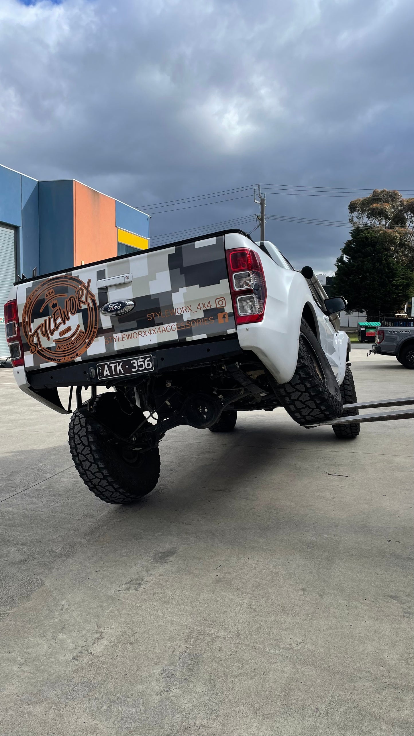 Styleworx Ranger plate rear bar