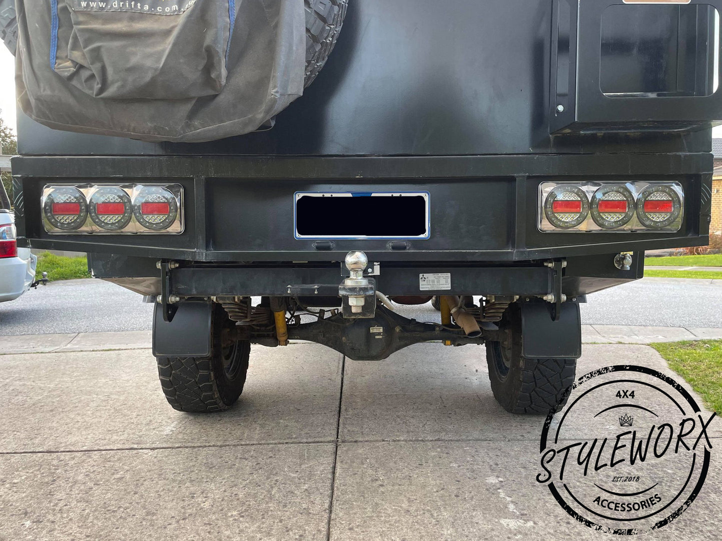 Styleworx Raised Towbar bracket to suit MQ / MR TRITON