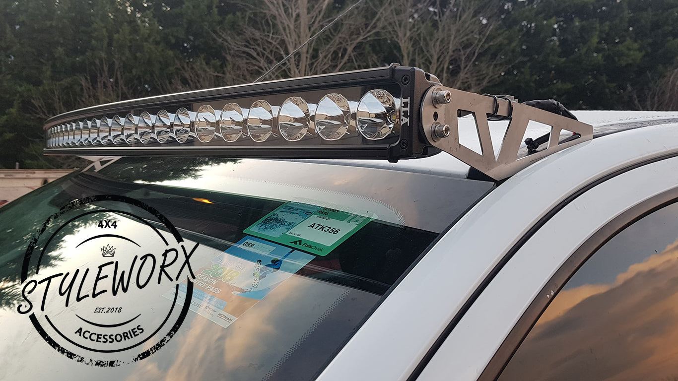 Ford Ranger PX 50" Curved Light Bar Mounts